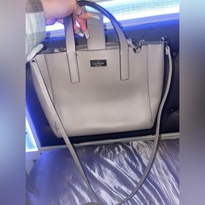 Kate Spade Leather Top Handle with Crossbody Strap off